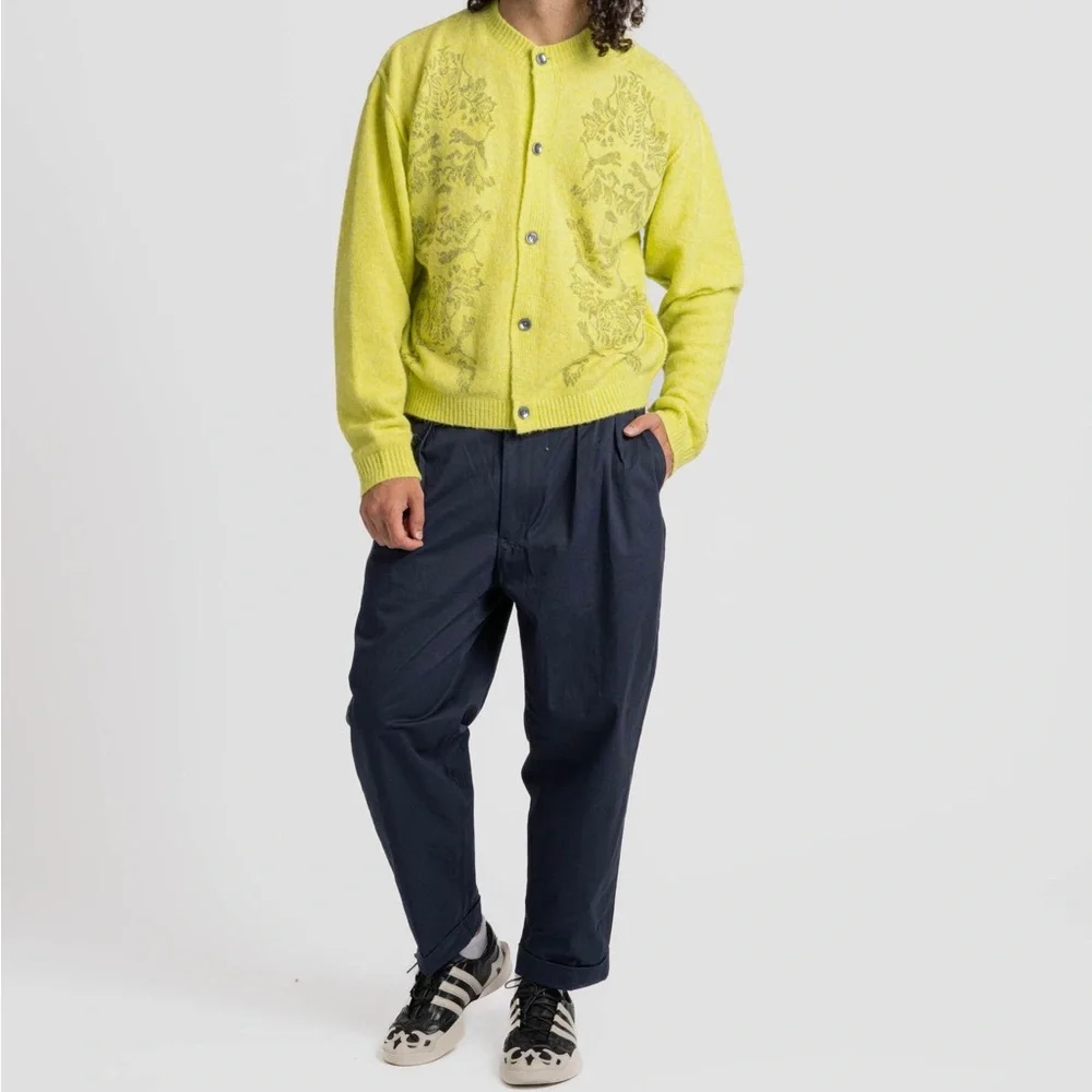 PUMA x Aries Limited Edition Unisex Cardigan in Green Size XXL